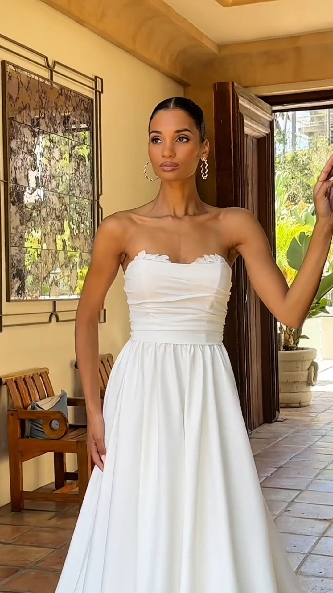 Moonlight Tango T207 beach wedding dresses, reception dresses & informal wedding dresses