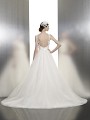 Moonlight Tango T634 trendy A-line lace ball gown with lace straps Moonlight Tango T634 trendy A-line lace ball gown with lace straps