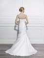Moonlight Tango T648 modern strapless sweetheart elegant satin mermaid wedding dress with lace-up back Moonlight Tango T648 modern strapless sweetheart elegant satin mermaid wedding dress with lace-up back