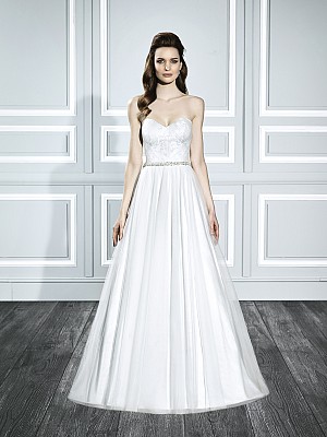 Moonlight Tango T711 strapless tulle Frozen inspired wedding dress Moonlight Tango T711 strapless tulle Frozen inspired wedding dress