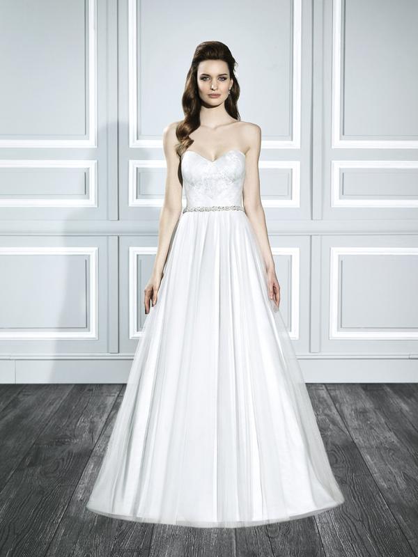 Moonlight Tango T711 strapless tulle Frozen inspired wedding dress Moonlight Tango T711 strapless tulle Frozen inspired wedding dress