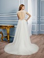 Moonlight Tango T753 daring bridal gown with revealing open back Moonlight Tango T753 daring bridal gown with revealing open back