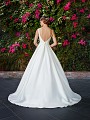 Moonlight Tango T763 intimately elegant deep v-back mikado bridal ball gown Moonlight Tango T763 intimately elegant deep v-back mikado bridal ball gown