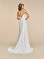Moonlight Tango T885 boho-wedding dress with strappy back and thin straps Moonlight Tango T885 boho-wedding dress with strappy back and thin straps