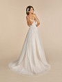 Moonlight Tango T890 bohemian tulle A-line wedding dress with crisscross open back Moonlight Tango T890 bohemian tulle A-line wedding dress with crisscross open back