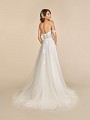 Moonlight Tango T891 sparkle tulle wedding dress with open back 