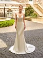 Moonlight Tango T956 comfortable bohemian lace bridal gowns for the casual bride