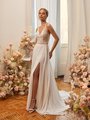 Moonlight Tango T968 comfortable bohemian lace bridal gowns for the casual bride