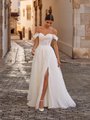 Moonlight Tango T986 comfortable bohemian lace bridal gowns for the casual bride